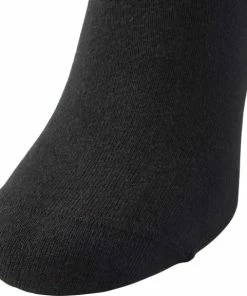 Merkloos Zwarte Enkelsokken - Maat 43/46 - 6 Paar - Naadloos - Katoen -beenmode Verkoop 550x576 1