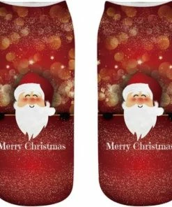 Merkloos Sok - Kerstsok - Kerst - One Size - Accessoires - Kado Idee