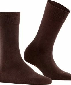FALKE Sensitive Londen Sokken Dames 46472 5233 Dark Brown 39-42 -beenmode Verkoop 550x581