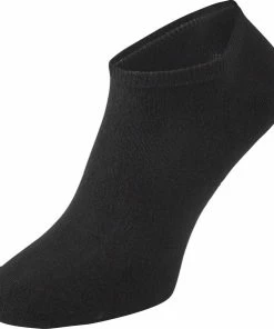 Merkloos Zwarte Enkelsokken - Maat 43/46 - 6 Paar - Naadloos - Katoen -beenmode Verkoop 550x590 3