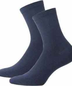 Topsocks Casual Damessokken - Kleur: Marine- Maat 39-41