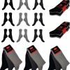 Naft Katoenen Sokken Grijs Assorti Kleuren 9 Paar Maat 35/38
