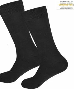 Merkloos Multi Pack Zwarte Sokken Maat 39-42 -beenmode Verkoop 550x611