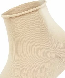 FALKE Randloos Sokje Cotton Touch (47539) - Cream - Maat 35-38 -beenmode Verkoop 550x613 2