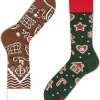 Many Mornings Sokken The Gingerbread Man - Unisex - Maat: 35-38