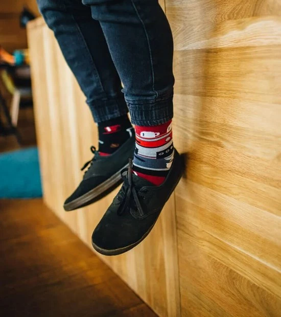 Many Mornings Toffe Sokken - Gekke Sokken - Leuke Sokken - Dark Espresso - Maat: 39 T/m 42 2 Many Mornings Toffe Sokken - Gekke Sokken - Leuke Sokken - Dark Espresso - Maat: 39 T/m 42 - Afbeelding 2