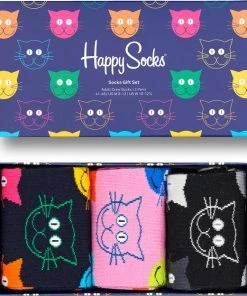 Happy Socks 3P Mixed Cat Socks Giftbox - Maat 36-40 13 Happy Socks 3P Mixed Cat Socks Giftbox - Maat 36-40 -beenmode Verkoop 550x624 1
