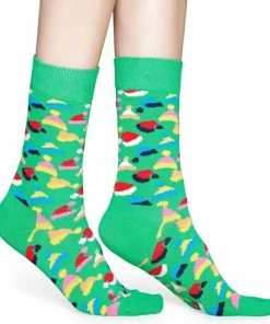 Happy Socks - Happy Holiday Christmas - Santa's Hat - Groen Multi - Unisex - Maat 36-40 4 Happy Socks - Happy Holiday Christmas - Santa's Hat - Groen Multi - Unisex - Maat 36-40 -beenmode Verkoop 550x627 4