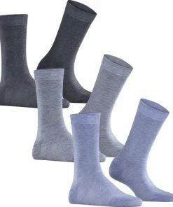 Esprit Solid Mix 3 Pack Verstevigde Damessokken Zonder Patroon Ademend Dun Eenkleurig Eco-vriendelijk Organisch Duurzaam Katoen Lyocell Multipack Veelkleurig Dames Sokken - Maat 35-38 -beenmode Verkoop 550x628 2