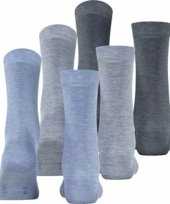 Esprit Solid Mix 3 Pack Verstevigde Damessokken Zonder Patroon Ademend Dun Eenkleurig Eco-vriendelijk Organisch Duurzaam Katoen Lyocell Multipack Veelkleurig Dames Sokken - Maat 35-38 -beenmode Verkoop 550x629