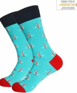 Merkloos Sokken 4 Paar Organisch Katoenen Met Dieren Afbeelding 35-40 -beenmode Verkoop 550x632 1