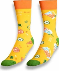 More Fashion - Dames Sokken - 39/42 - 3-Pack - Juice & Tea - MADE IN EU -beenmode Verkoop 550x635 4