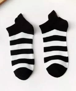 Merkloos Set Van 5 Paar Koeiensokken - Zwart-Wit - Enkelsokken Koe - Unisex - Multipack - Maat 36-41 -beenmode Verkoop 550x638 2