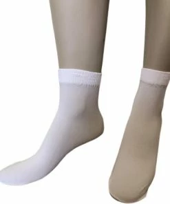 2 Pack Gabriella Microfiber Pantysokjes 50 DEN, Wit, One Size 7 2 Pack Gabriella Microfiber Pantysokjes 50 DEN, Wit, One Size -beenmode Verkoop 550x640 1