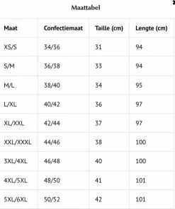 Merkloos Dames Tregging Isabella 5XL/6XL - Zwart - Luxe & Comfort - Hoge Taille -beenmode Verkoop 550x640