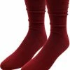 Bordeauxrode Sokken - E.L. Cravatte