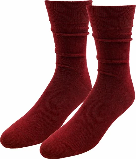 Bordeauxrode Sokken - E.L. Cravatte 1 Bordeauxrode Sokken - E.L. Cravatte