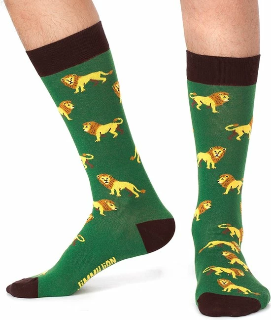 Jimmy Lion Safari Giftbox 4P Multi - 41-46 3 Jimmy Lion Safari Giftbox 4P Multi - 41-46 - Afbeelding 3