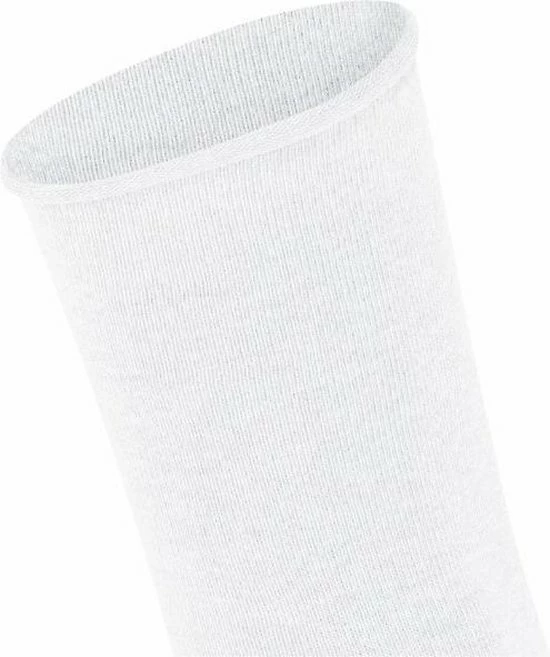FALKE Happy 2-Pack Zacht Zonder Motief Versterkt Hoogwaardig Mid-rise Robuust Ademend Dekkend Set Katoen Multipack Wit Dames Sokken - Maat 35-38 4 FALKE Happy 2-Pack Zacht Zonder Motief Versterkt Hoogwaardig Mid-rise Robuust Ademend Dekkend Set Katoen Multipack Wit Dames Sokken - Maat 35-38 - Afbeelding 4