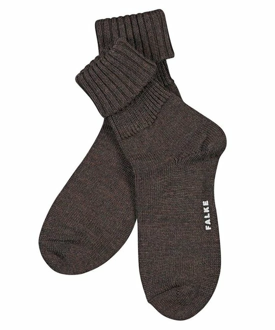 FALKE Striggings Rib Zacht Zonder Motief Met Rib Winter Warm Ondoorzichtig Dik Mid-rise Merinowol Bruin Dames Sokken - Maat 35-38 2 FALKE Striggings Rib Zacht Zonder Motief Met Rib Winter Warm Ondoorzichtig Dik Mid-rise Merinowol Bruin Dames Sokken - Maat 35-38 - Afbeelding 2