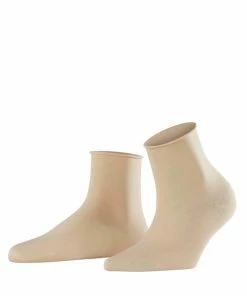 FALKE Randloos Sokje Cotton Touch (47539) - Cream - Maat 35-38 -beenmode Verkoop 550x660 10