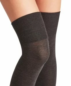 FALKE Striggings Dames Overknees - Grijs - Maat 37-38 -beenmode Verkoop 550x660 14
