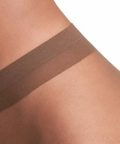 FALKE Shelina Hoge Kwaliteit Onzichtbaar Zacht Comfortabel Glanzend Elegant Nylon Zonder Motief Ultra Sheer 12 Denier Bruin Dames Panty - Maat S -beenmode Verkoop 550x660 29