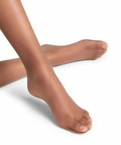 FALKE Shelina Hoge Kwaliteit Onzichtbaar Zacht Comfortabel Glanzend Elegant Nylon Zonder Motief Ultra Sheer 12 Denier Bruin Dames Panty - Maat S -beenmode Verkoop 550x660 30