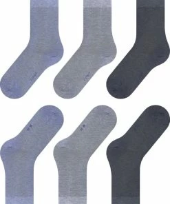 Esprit Solid Mix 3 Pack Verstevigde Damessokken Zonder Patroon Ademend Dun Eenkleurig Eco-vriendelijk Organisch Duurzaam Katoen Lyocell Multipack Veelkleurig Dames Sokken - Maat 35-38 -beenmode Verkoop 550x667 11