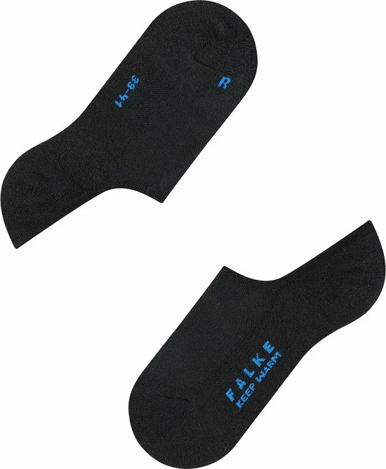 FALKE Keep Warm Voering Sokken Onzichtbaar Zonder Motief High Cut Met Pluche Zool Merinowol Zwart Unisex Kousenvoetje - Maat 44-45 14 FALKE Keep Warm Voering Sokken Onzichtbaar Zonder Motief High Cut Met Pluche Zool Merinowol Zwart Unisex Kousenvoetje - Maat 44-45 - Afbeelding 14