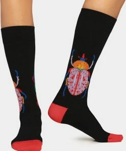 Jimmy Lion Sokken Beetles Zwart - 41-46