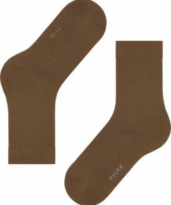 FALKE ClimaWool Versterkt Zonder Patroon Ademend Warm Droog Milieuvriendelijk Elegant Duurzaam Lyocell Maagdelijke Wol Bruin Dames Sokken - Maat 39-40 -beenmode Verkoop 550x667 8