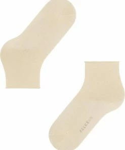 FALKE Randloos Sokje Cotton Touch (47539) - Cream - Maat 35-38 -beenmode Verkoop 550x675 2
