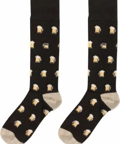 Merkloos Sorprese Funny Bierpul – Sokken – Sokken Heren – Sokken Heren 43 46 - Sinterklaas - Cadeau