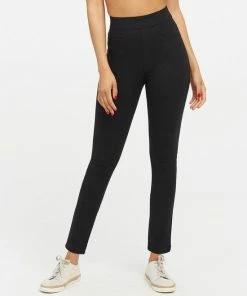 Spanx - Dames Ponte Legging - Maat XL - Zwart -beenmode Verkoop 550x687 2