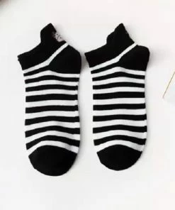 Merkloos Set Van 5 Paar Koeiensokken - Zwart-Wit - Enkelsokken Koe - Unisex - Multipack - Maat 36-41 -beenmode Verkoop 550x688 1