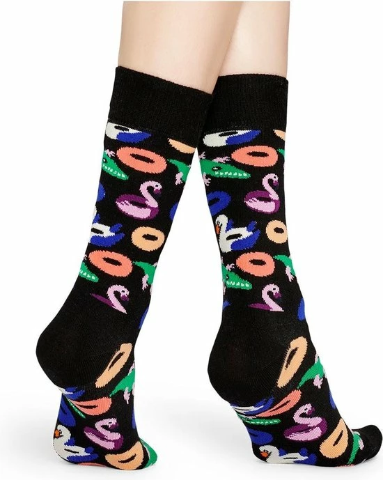 Happy Socks Sokken Pool Party | Zwart | Maat 36-40 2 Happy Socks Sokken Pool Party | Zwart | Maat 36-40 - Afbeelding 2