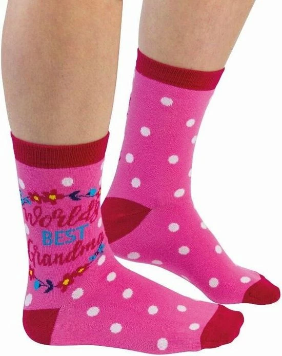 Merkloos Oma Sokken - Grootmoeder Sokken - Maat 37-42 1 Merkloos Oma Sokken - Grootmoeder Sokken - Maat 37-42