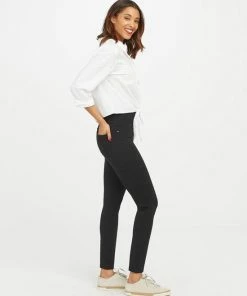 Spanx - Dames Ponte Legging - Maat XL - Zwart -beenmode Verkoop 550x694