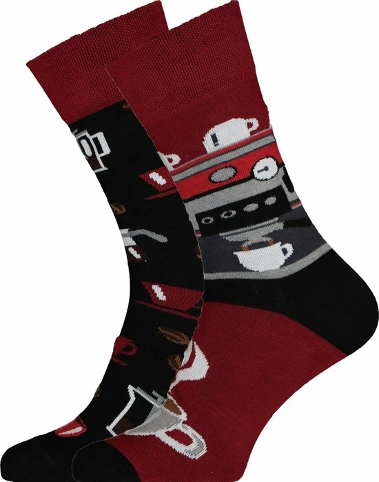 Many Mornings Toffe Sokken - Gekke Sokken - Leuke Sokken - Dark Espresso - Maat: 39 T/m 42 5 Many Mornings Toffe Sokken - Gekke Sokken - Leuke Sokken - Dark Espresso - Maat: 39 T/m 42 - Afbeelding 5