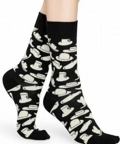 Happy Socks Hats Sokken, Zwart/Wit - Maat 36-40 7 Happy Socks Hats Sokken, Zwart/Wit - Maat 36-40 -beenmode Verkoop 550x700