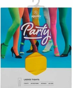 Dames Feest Legging | Geel | 60 Denier | Maat XXL | Gekleurde Legging | Neon Legging | Leggings | Legging Carnaval | Legging Meisje | Carnavalskleding | Apollo -beenmode Verkoop 550x701 2