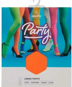 Dames Feest Legging | Fluor Oranje | 60 Denier | Maat XXL | Leggings | Legging Carnaval | Carnavalskleding | Gekleurde Legging | Neon Legging | Legging Meisje | Apollo -beenmode Verkoop 550x702 1
