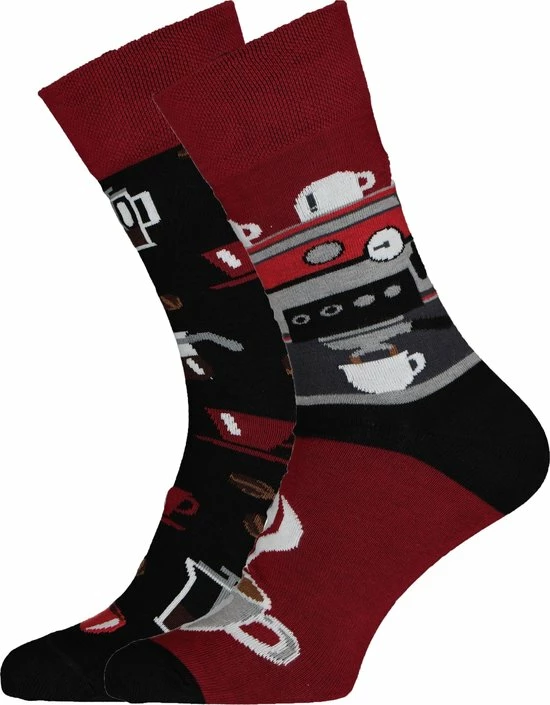 Many Mornings Toffe Sokken - Gekke Sokken - Leuke Sokken - Dark Espresso - Maat: 39 T/m 42 1 Many Mornings Toffe Sokken - Gekke Sokken - Leuke Sokken - Dark Espresso - Maat: 39 T/m 42