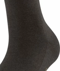 FALKE Family Dames Kniekousen - Katoen - Donkerbruin (dark Brown) - Maat: 39-42 -beenmode Verkoop 550x706 1