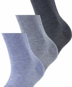 Esprit Solid Mix 3 Pack Verstevigde Damessokken Zonder Patroon Ademend Dun Eenkleurig Eco-vriendelijk Organisch Duurzaam Katoen Lyocell Multipack Veelkleurig Dames Sokken - Maat 35-38 -beenmode Verkoop 550x707