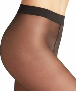 FALKE Pure Matt Dun Fijn Versterkt Zacht Zonder Motief Effen Mat Elegant Doorschijnend Sheer 20 Denier Zwart Dames Panty - Maat XL -beenmode Verkoop 550x715