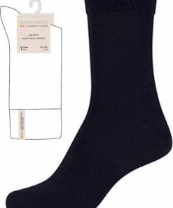 Camano Damessok Wol En Katoen Superzacht Marine 35/38 Naadloos Zonder Knellende Elastiek