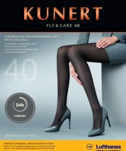 Kunert Fly & Care 40 Panty - Zwart - Maat 42-44 -beenmode Verkoop 550x724