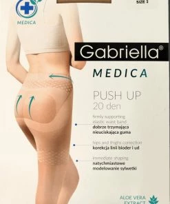 Gabriella Push Up Panty 20DEN, Kleur Melisa-lichtbeige, Maat XL (5) -beenmode Verkoop 550x725